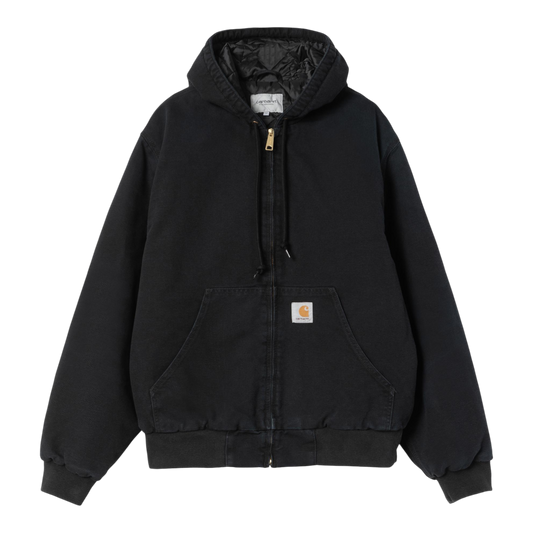 Carhartt OG Active Jacket - Black, Stone Canvas