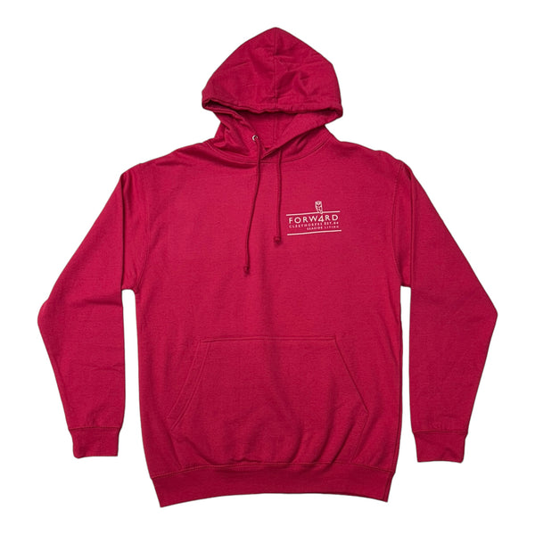 Forw4rd Meggies Mono Crest Hoody -  Hot Pink