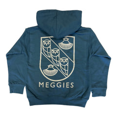 Forw4rd Meggies Mono Crest Youth Hoodie - Airforce Blue