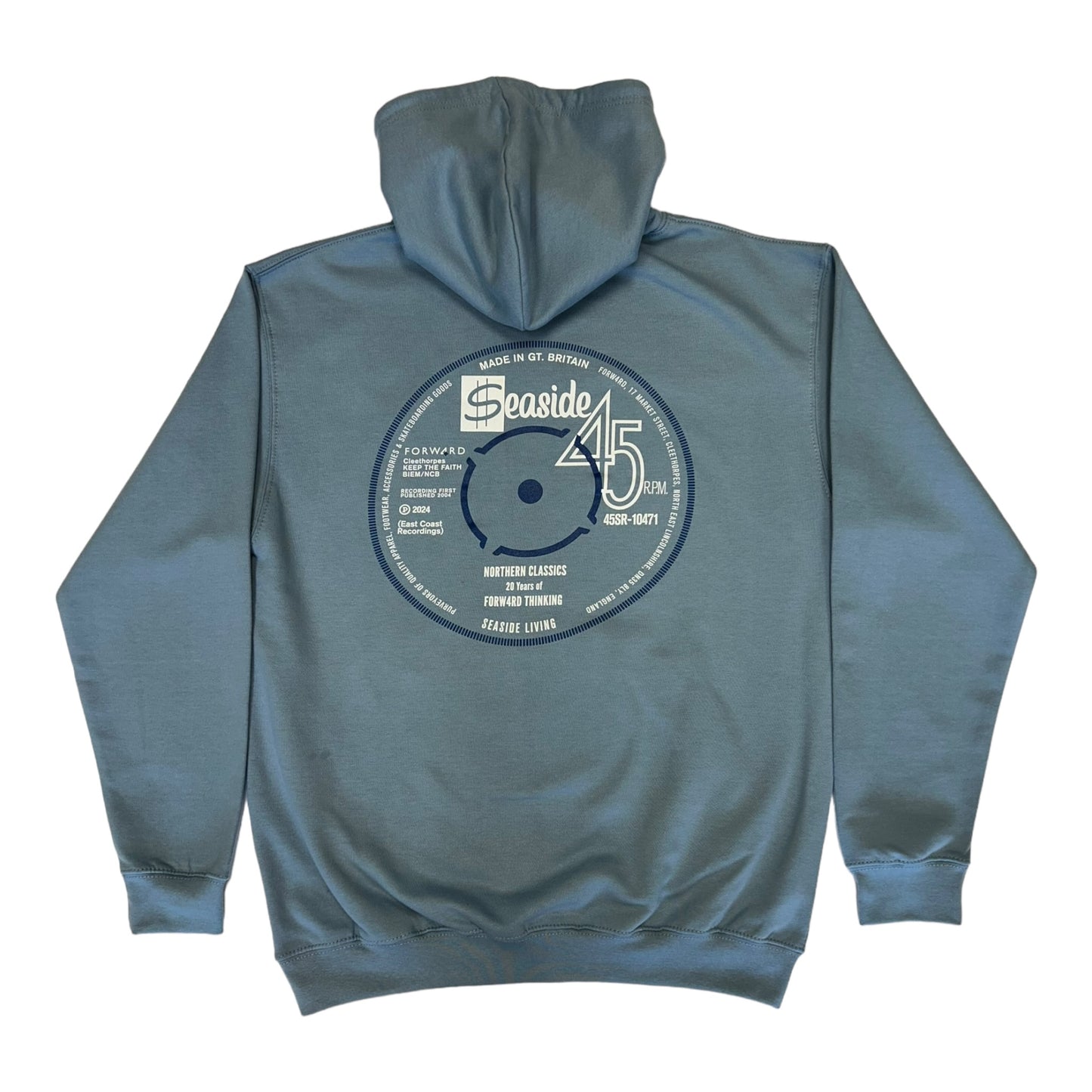 Forw4rd - Seaside 45 - Dusty Blue Hoodie