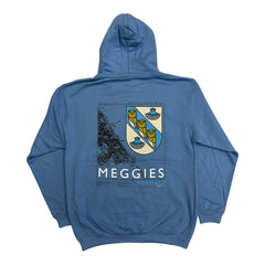 Forw4rd Meggies Map Hoody -  Cornflower Blue