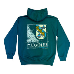 Forw4rd Meggies Map Hoody - Jade