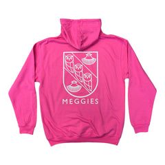 Forw4rd Meggies Mono Crest Hoody -  Barbie Pink