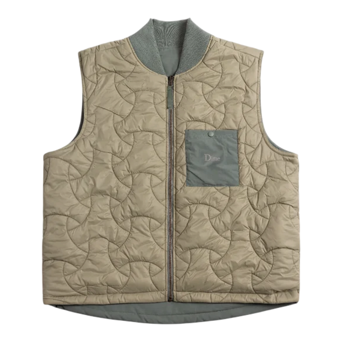 Dime MTL Reversible Vest - Sage