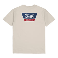 Brixton Linwood S/S T-Shirt - Cream