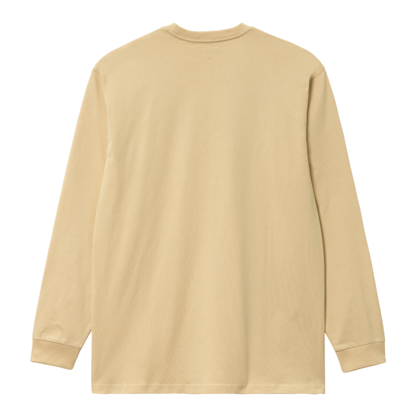Carhartt WIP L/S Chase T-Shirt - Citron/Gold