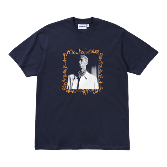 Butter Goods x Madlib - Loop Digga T-Shirt - Navy