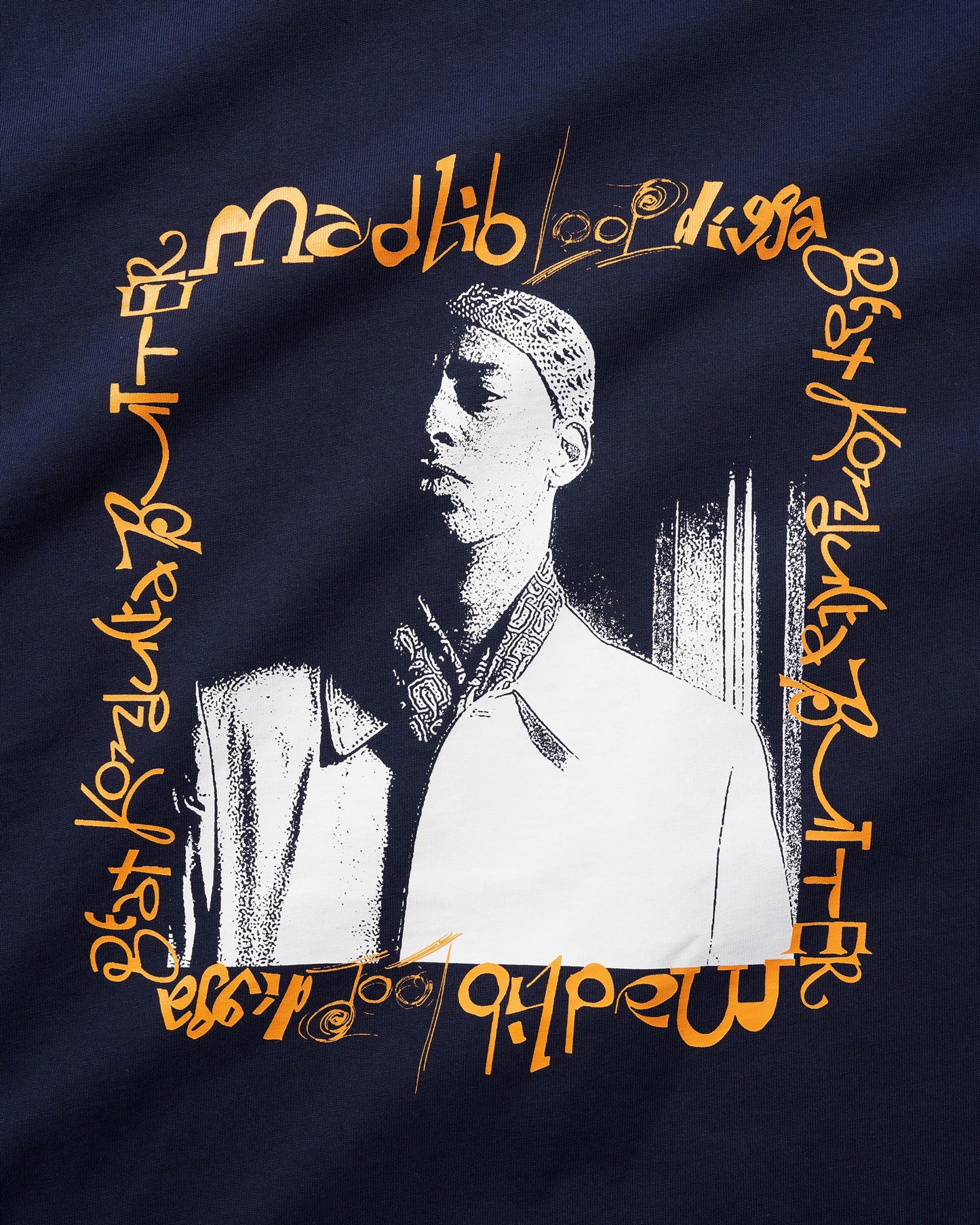 Butter Goods x Madlib - Loop Digga T-Shirt - Navy