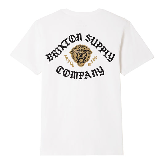 Brixton Morado S/S T-Shirt - White