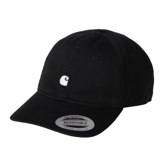 Carhartt WIP Madison Logo Cap - Black/White