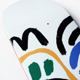 Skate Cafe Marcello Deck White - 8.5"