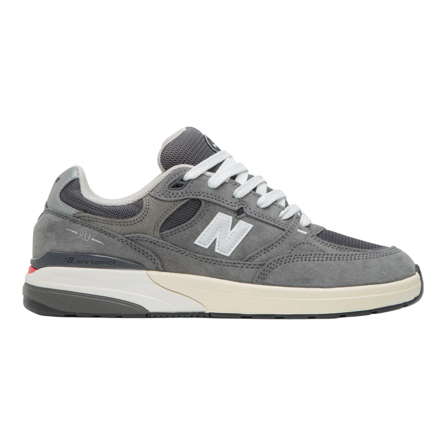 New Balance Numeric Andrew Reynolds 933 Shoes - Dark Grey/White
