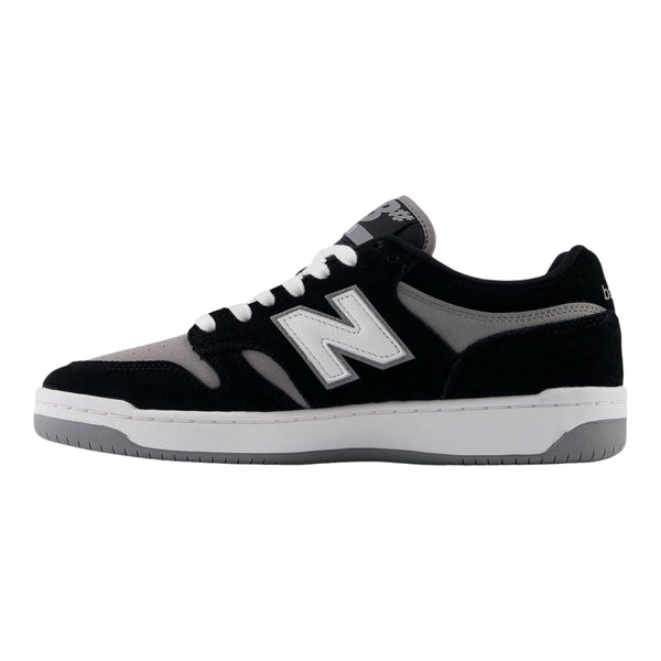 New Balance Numeric 480 Shoes - Black / White / Grey