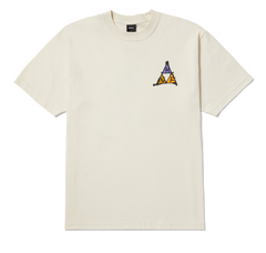 HUF - No-Fi Triple Triangle S/S Tee - Bone