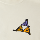HUF - No-Fi Triple Triangle S/S Tee - Bone