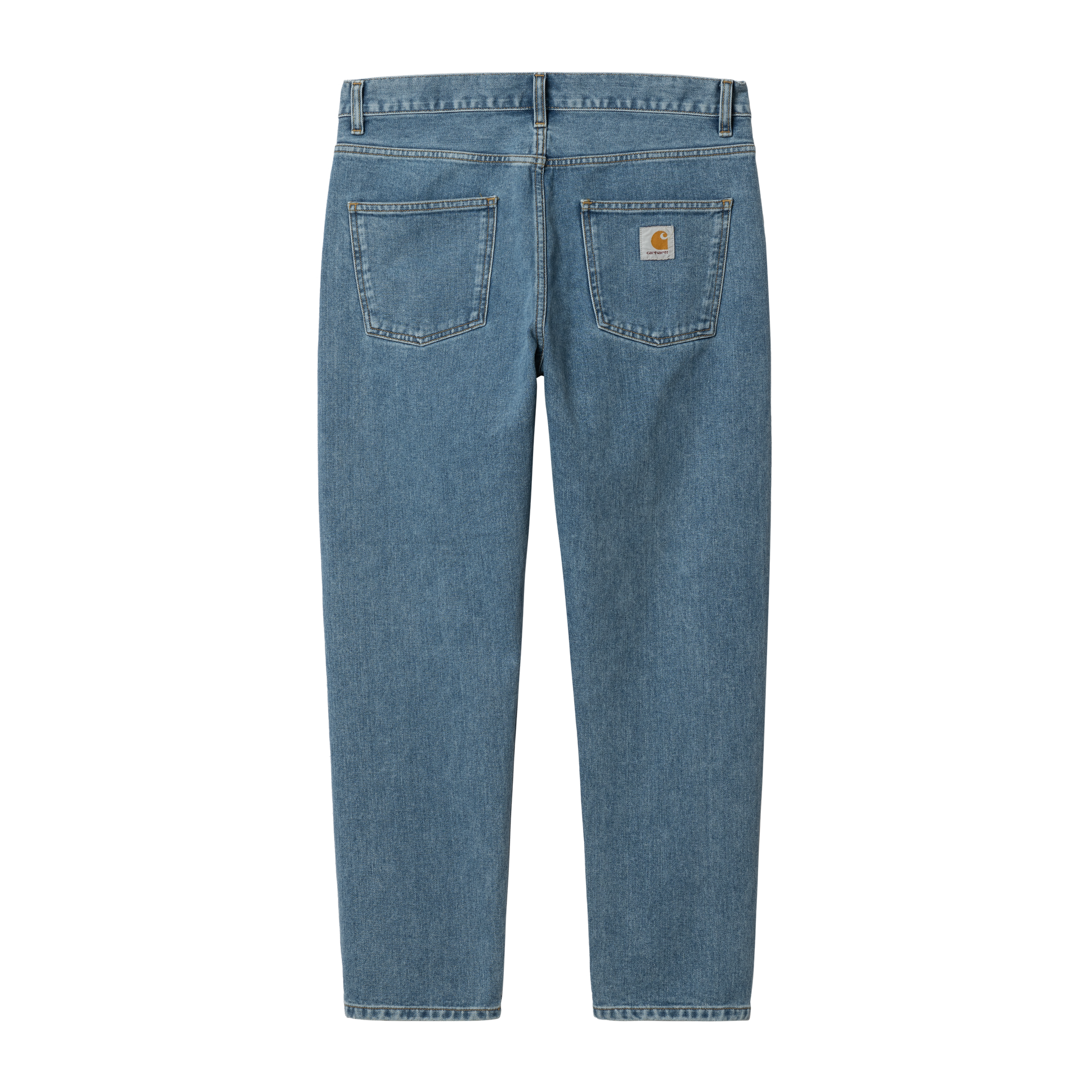 Carhartt WIP Newel Pant Blue light used wash – Forw4rd