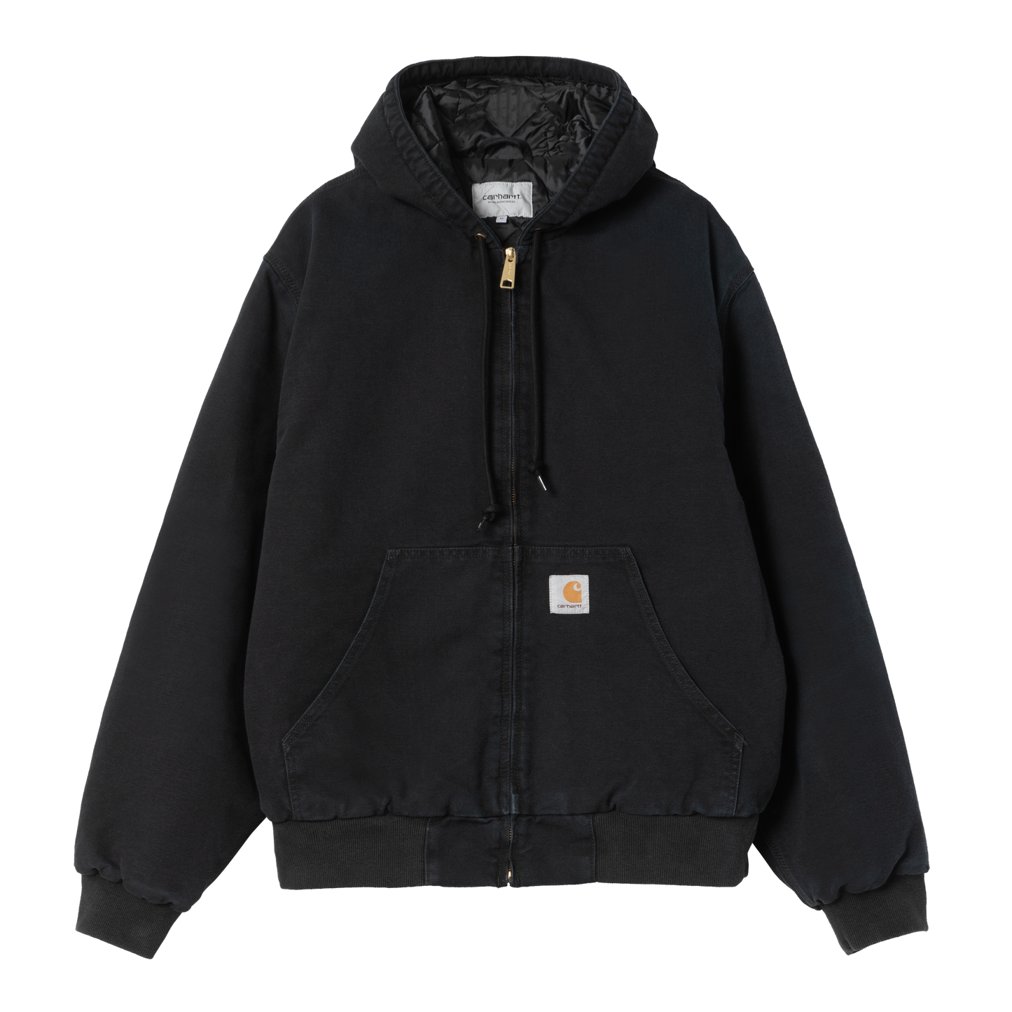 Carhartt OG Active Jacket - Black (Stone Canvas)