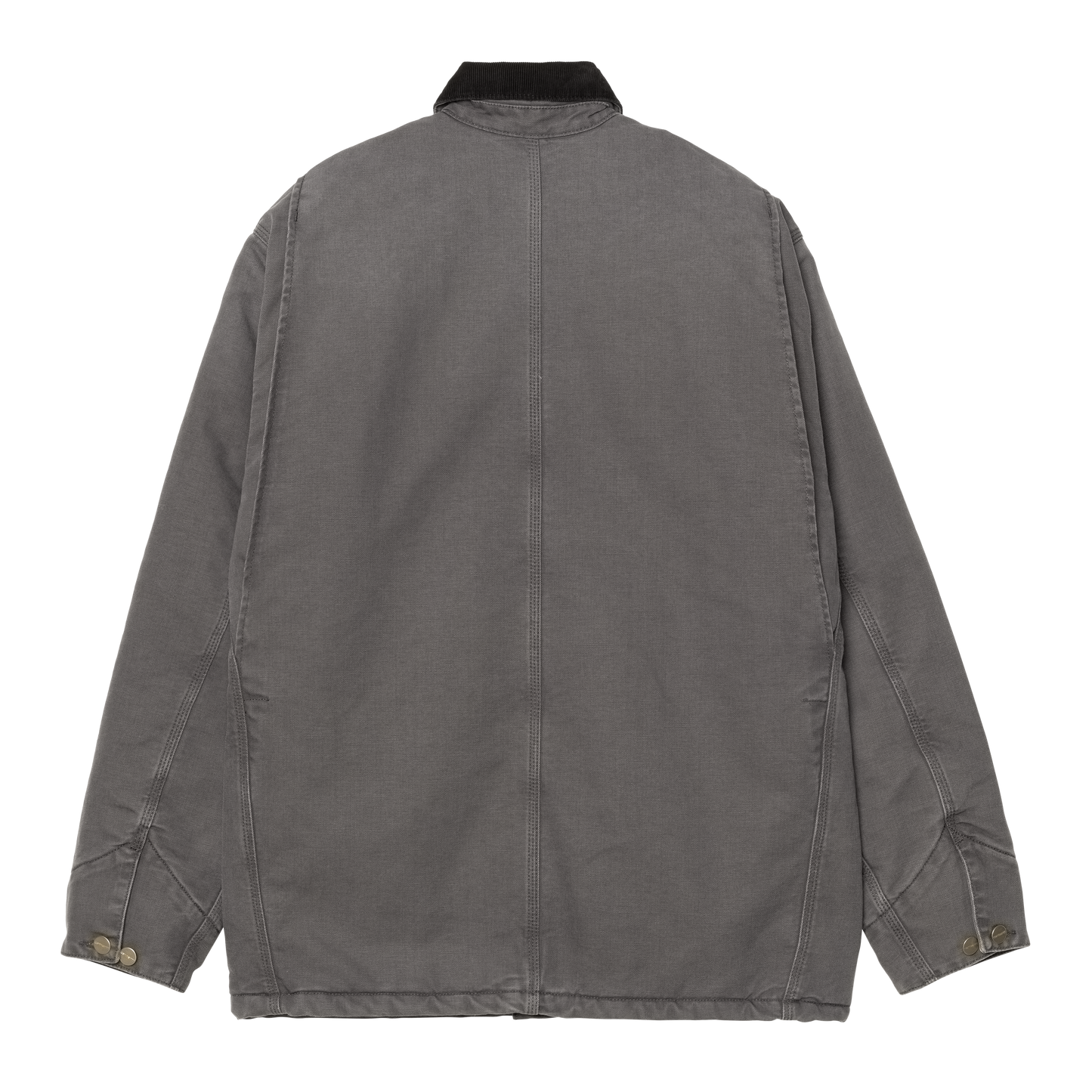 Carhartt OG Chore Coat - Graphite / Black (Stone Canvas)