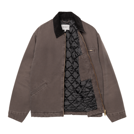 Carhartt WIP OG Detroit Jacket  - Tobacco / Black Stone Canvas