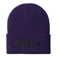 Carhartt WIP Onyx Beanie - Tyrian/Black