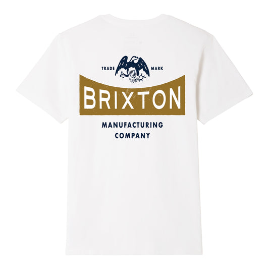 Brixton Pinnacle S/S T-Shirt - White