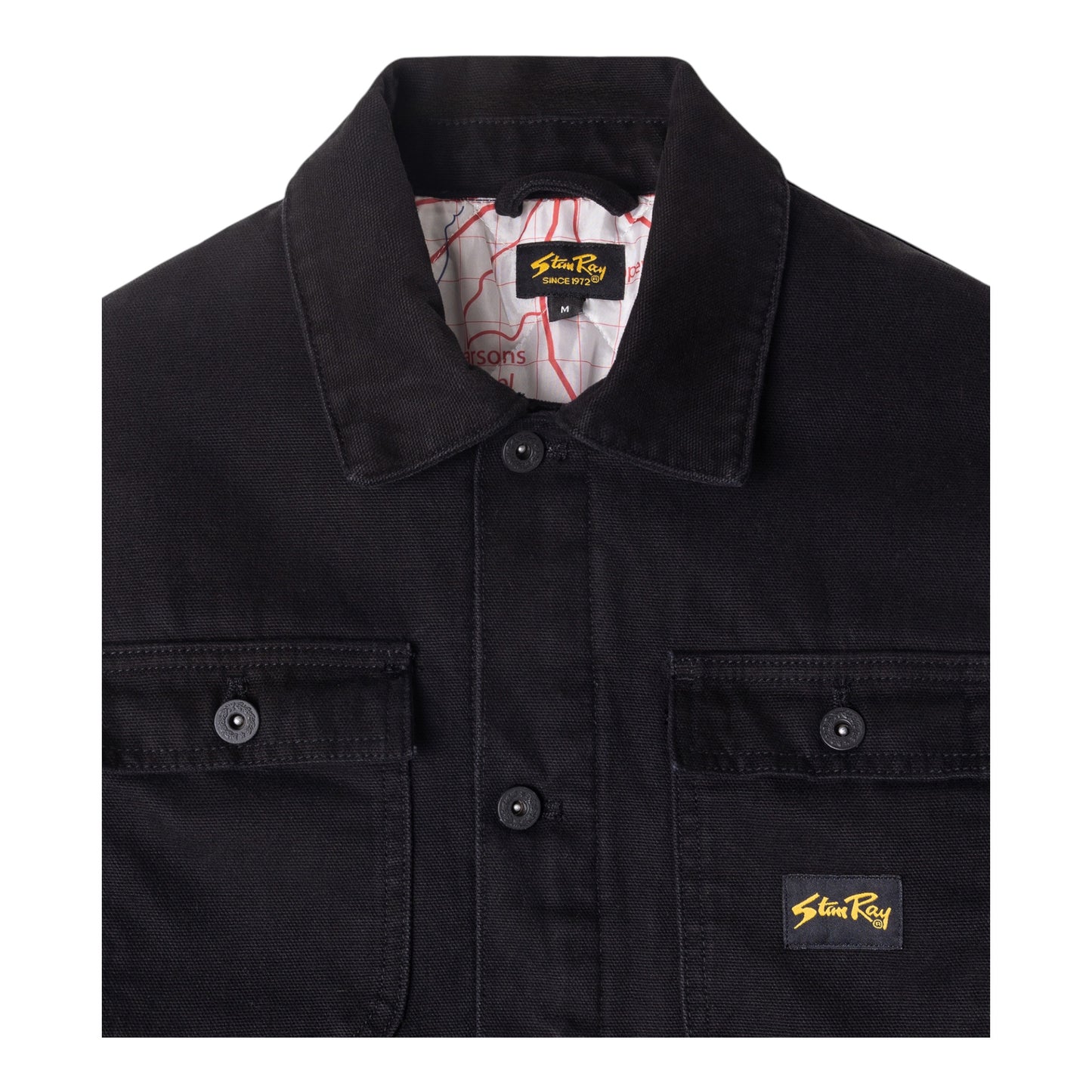 Stan Ray Pork Chop Jacket- Washed Black Duck