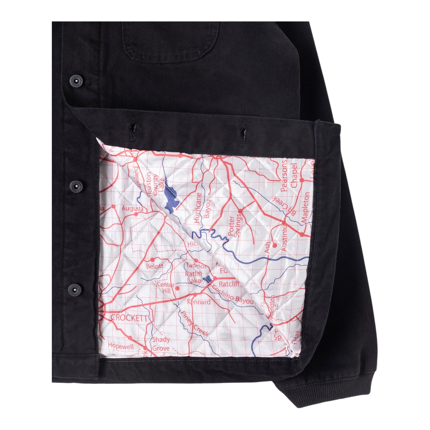 Stan Ray Pork Chop Jacket- Washed Black Duck