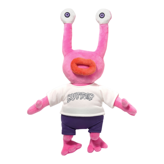 Butter Goods x Daniel Johnson -  Pink Jeremiah Plushie - Pink