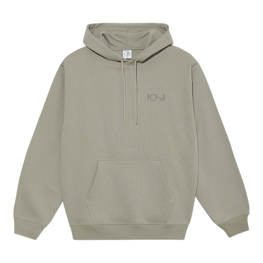 Polar Skate Co - Dave Hoodie Stroke Logo - Vetiver