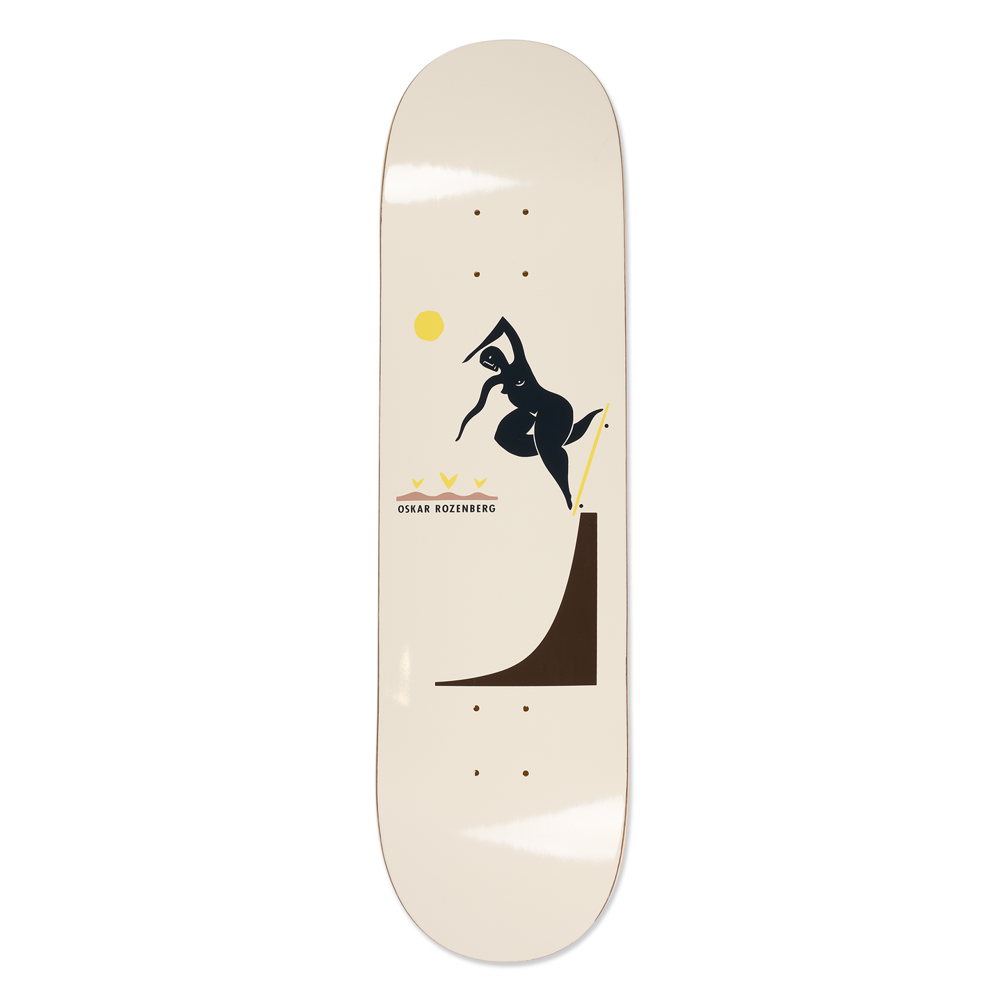 Polar Skate Co - Oskar Rozenberg - BS Nose Blunt - Cream 8.375"