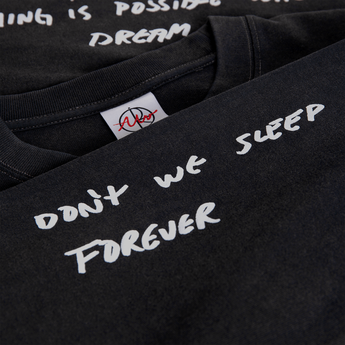Polar Skate Co - On Repeat Long Sleeve - Silver Black
