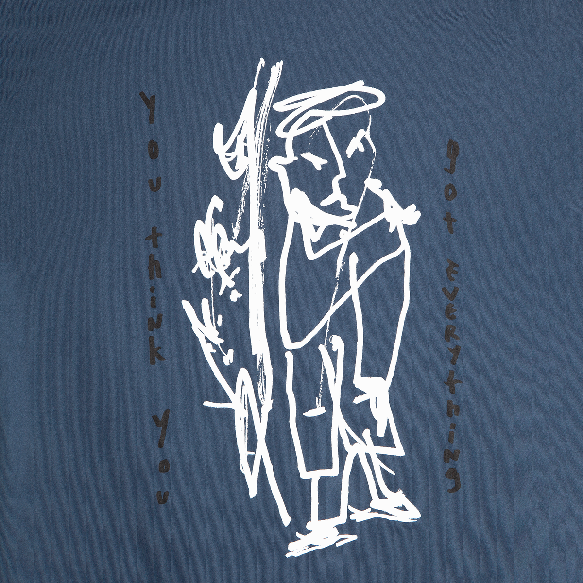 Polar Skate Co - I Got Everything Tee - Grey Blue