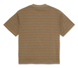 Polar Skate Co - Stripe Surf T-Shirt - Camel