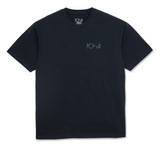 Polar Skate Co - Stroke Logo T-Shirt - Navy Blue