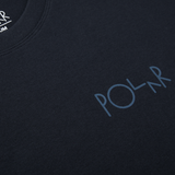 Polar Skate Co - Stroke Logo T-Shirt - Navy Blue