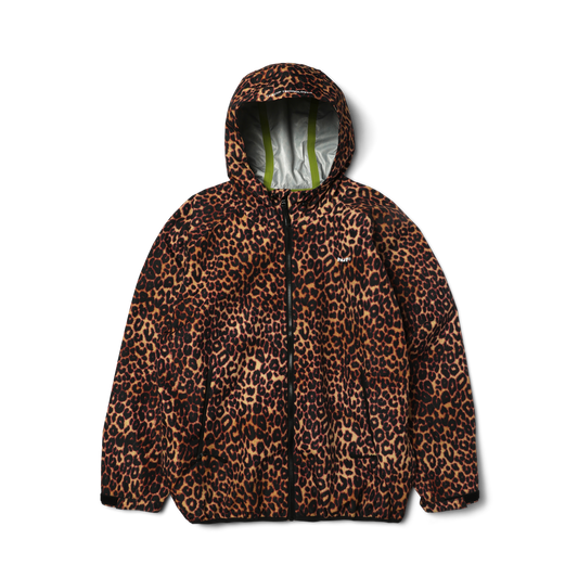 HUF - Rainier Printed Shell Jacket - Brown