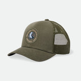 Brixton Rival Stamp X MP Mesh Cap, Olive Surplus