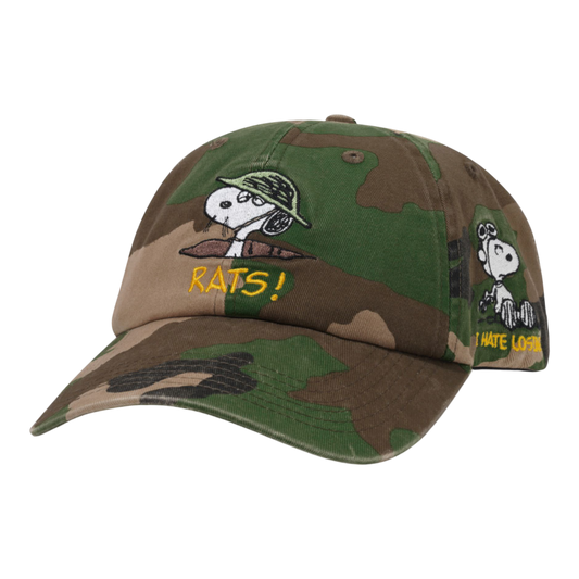 Butter Goods - 6 Panel Cap - Washed Camo