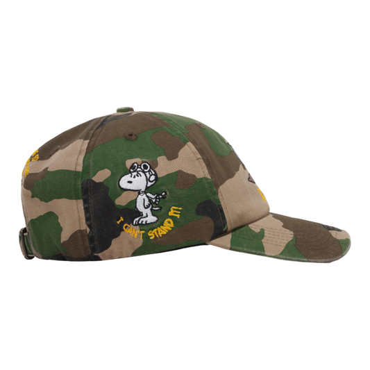 Butter Goods - 6 Panel Cap - Washed Camo
