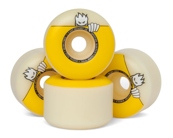 Last Resort AB X Spitfire Formula Four Radial Full Yellow 99Duro 56mm