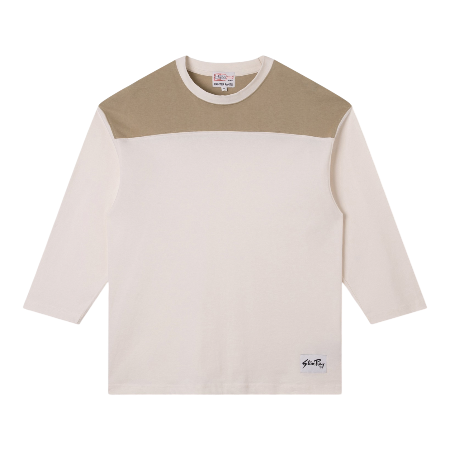 Stan Ray 3/4 Football T-Shirt - Eucalyptus