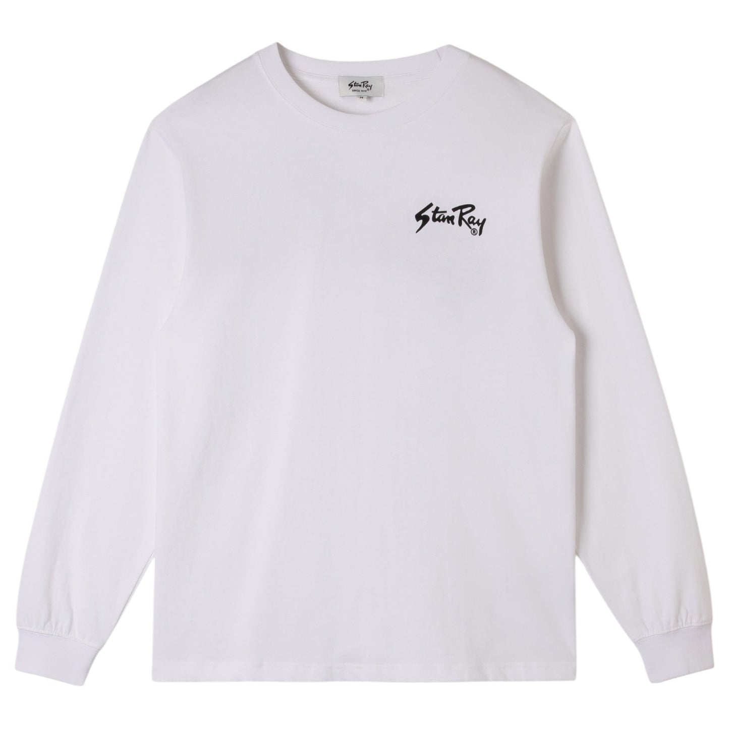 Stan Ray OG LS T-Shirt - Natural / Matt Black