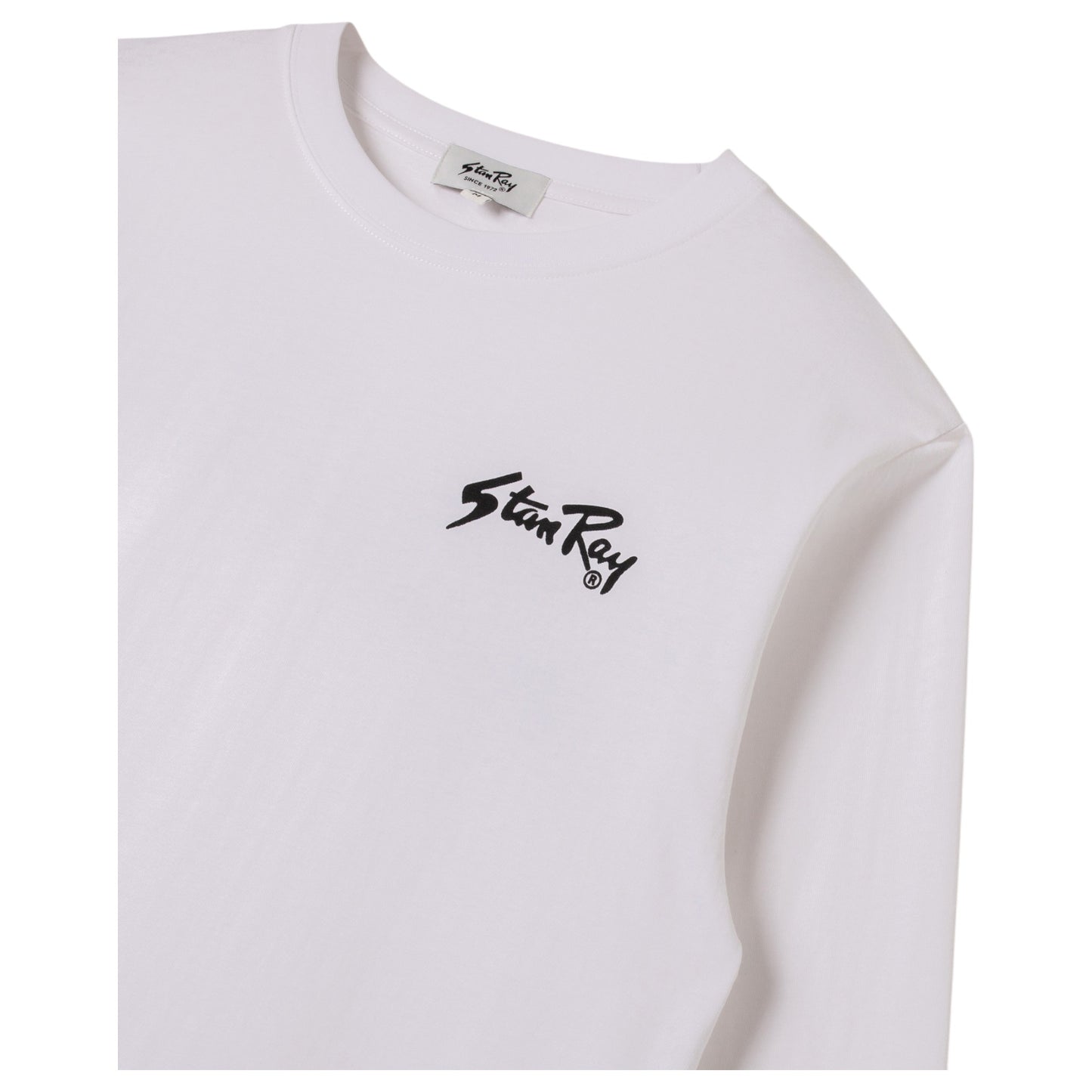 Stan Ray OG LS T-Shirt - Natural / Matt Black