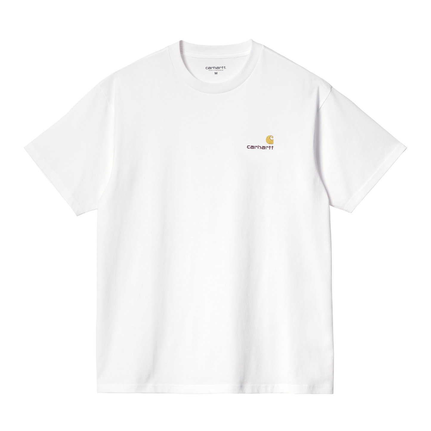 Carhartt WIP S/S American Script T-Shirt - White