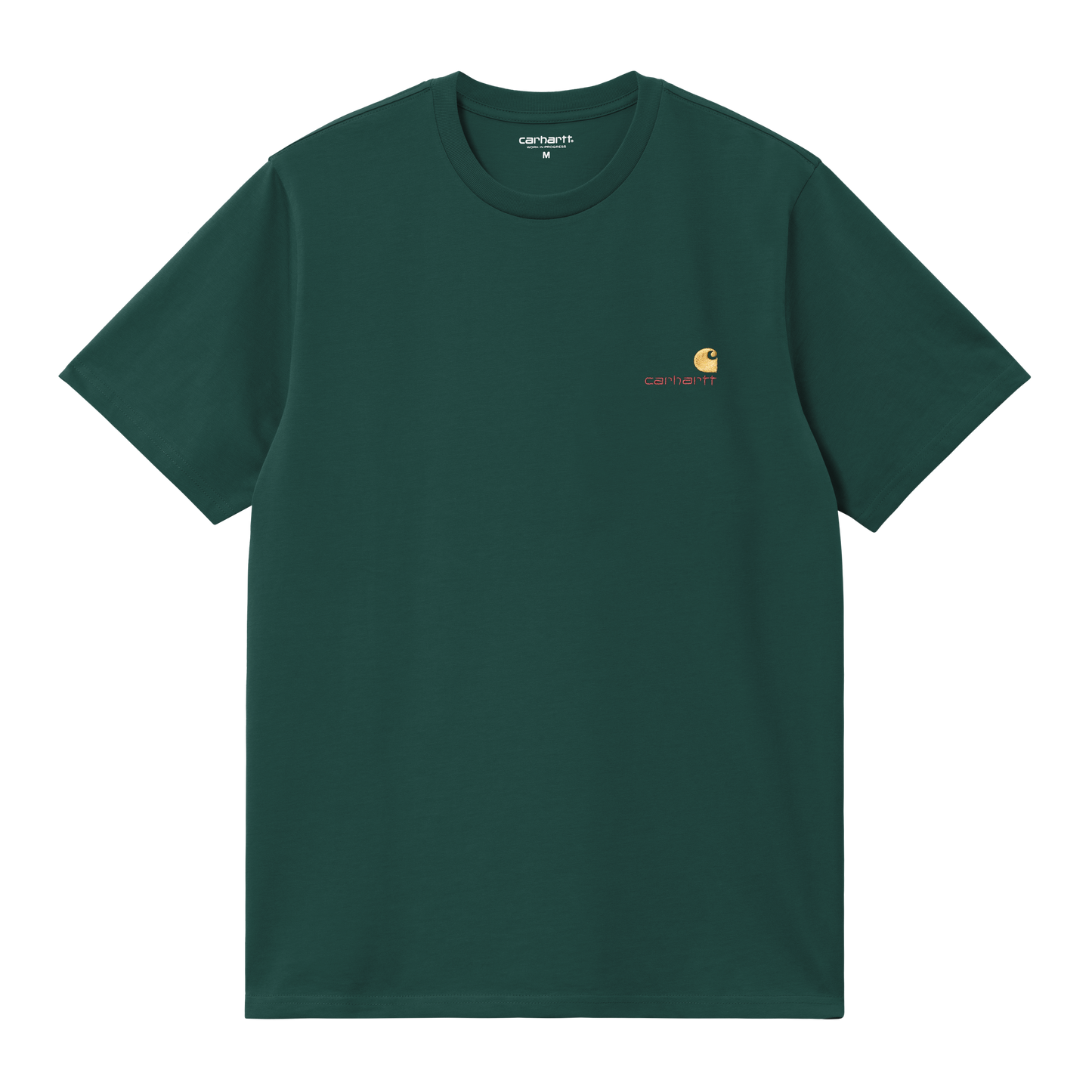 Carhartt WIP S/S American Script T-Shirt - Dark Fir