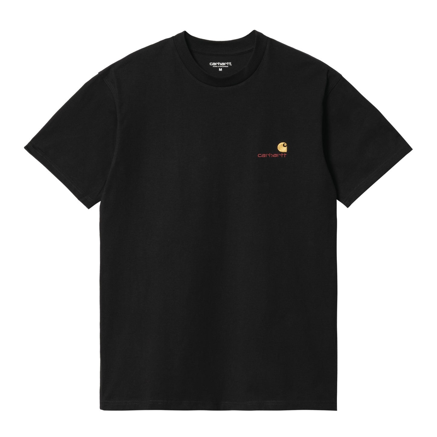 Carhartt WIP S/S American Script T-Shirt - Black