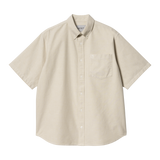 Carhartt WIP S/S Braxton Shirt - Agate / Wax