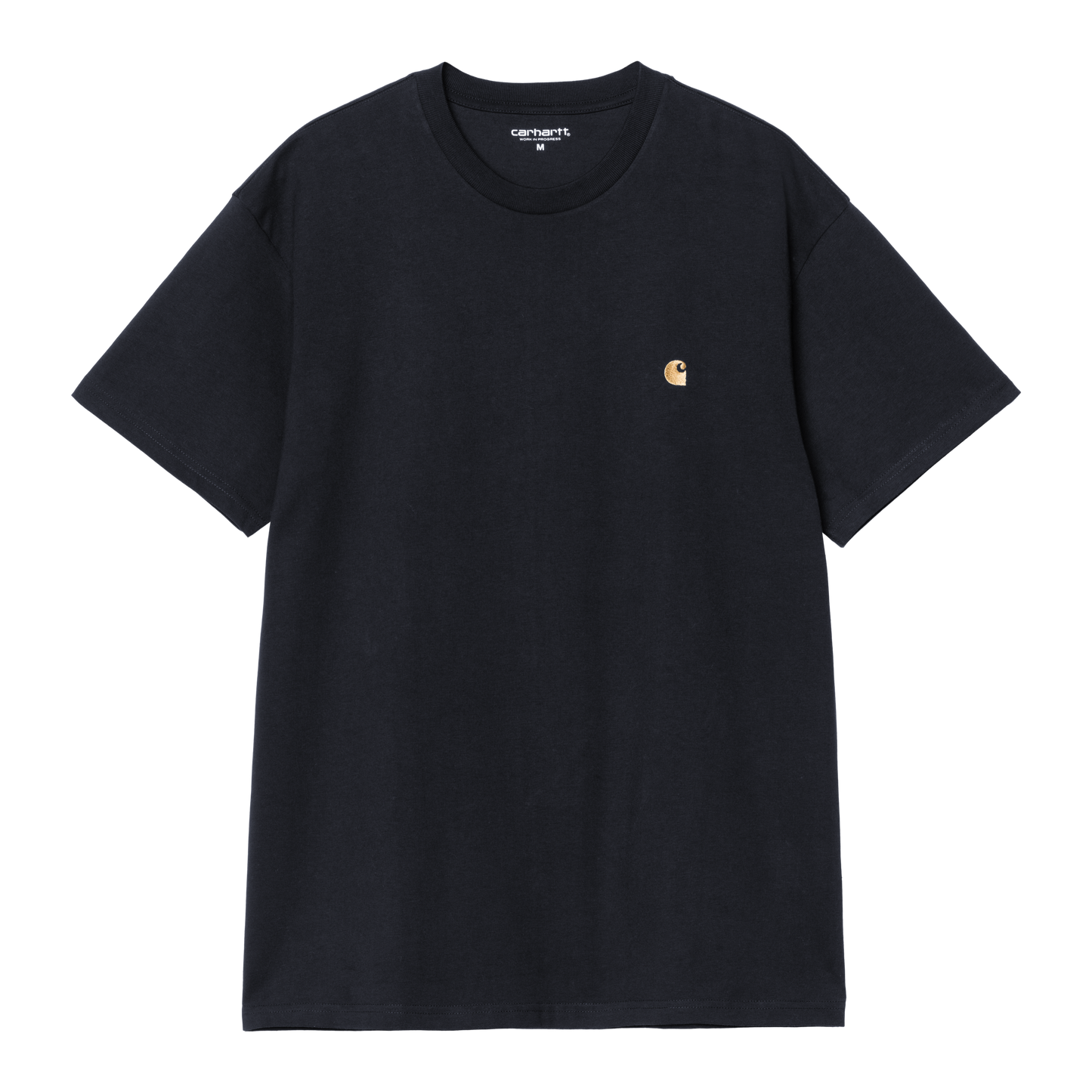 Carhartt WIP S/S Chase T-Shirt - Dark Navy / Gold