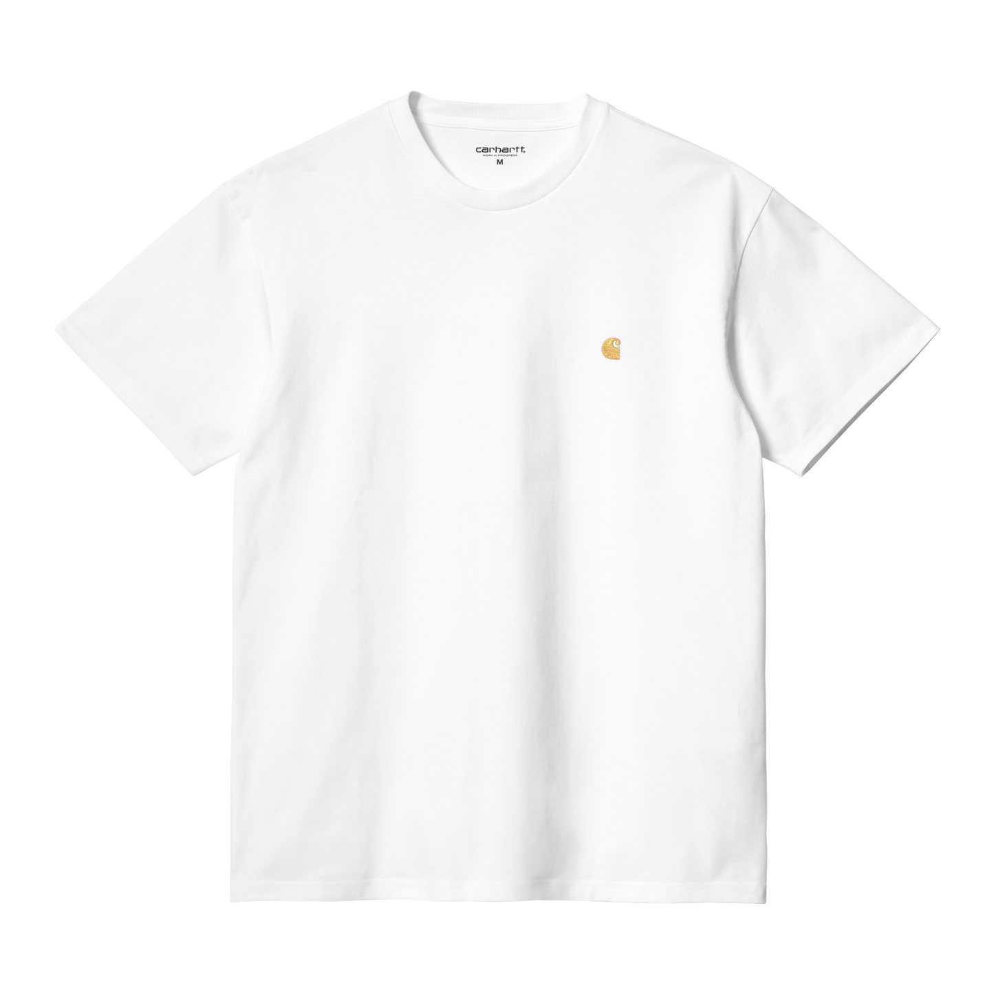 Carhartt WIP S/S Chase T-Shirt - White / Gold