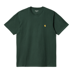 Carhartt WIP S/S Chase T-Shirt - Discovery Green/Gold